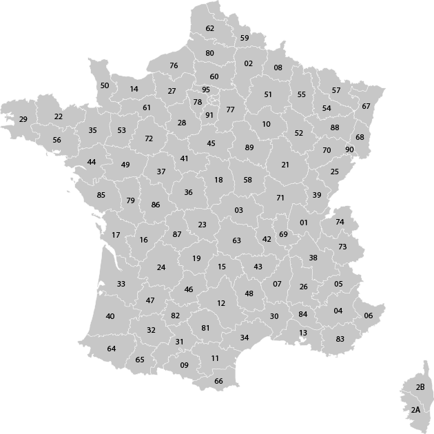 Carte de france